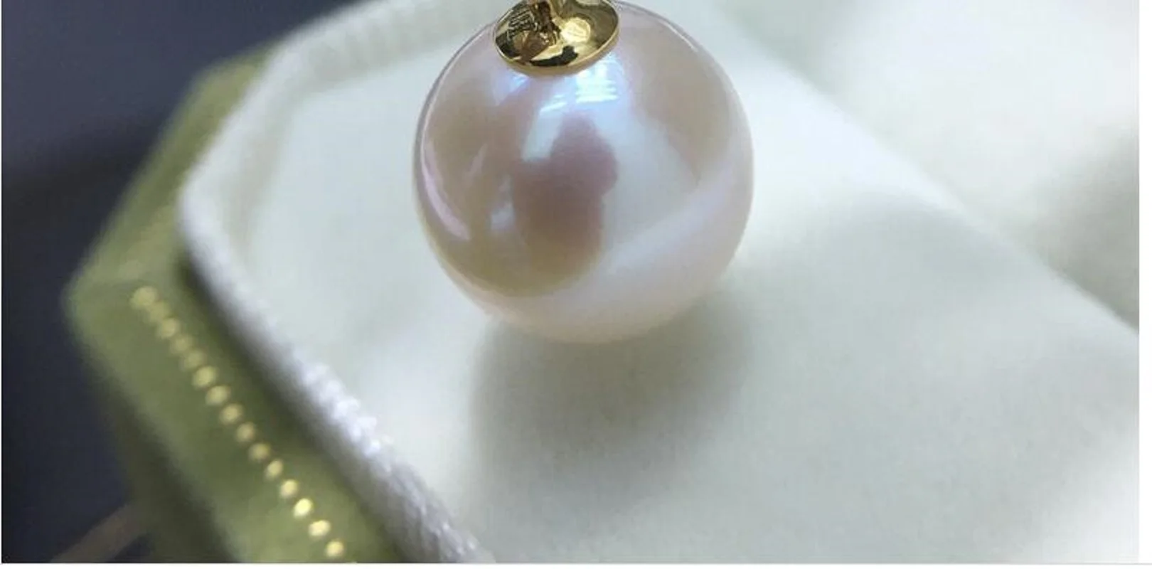 hot Huge AAAA 9-10mm 10-11mm 11-12mm natural south sea akoya white round Pearl pendant 18k AU750 18k