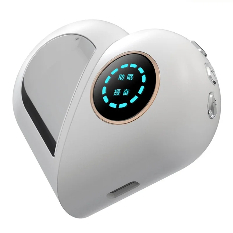 

WORTHOWN-Smart Sleep Aid Device Therapy 180Mah Hand-Held Micro-Current Fast Sleep Instrument ABS+Stainless Steel