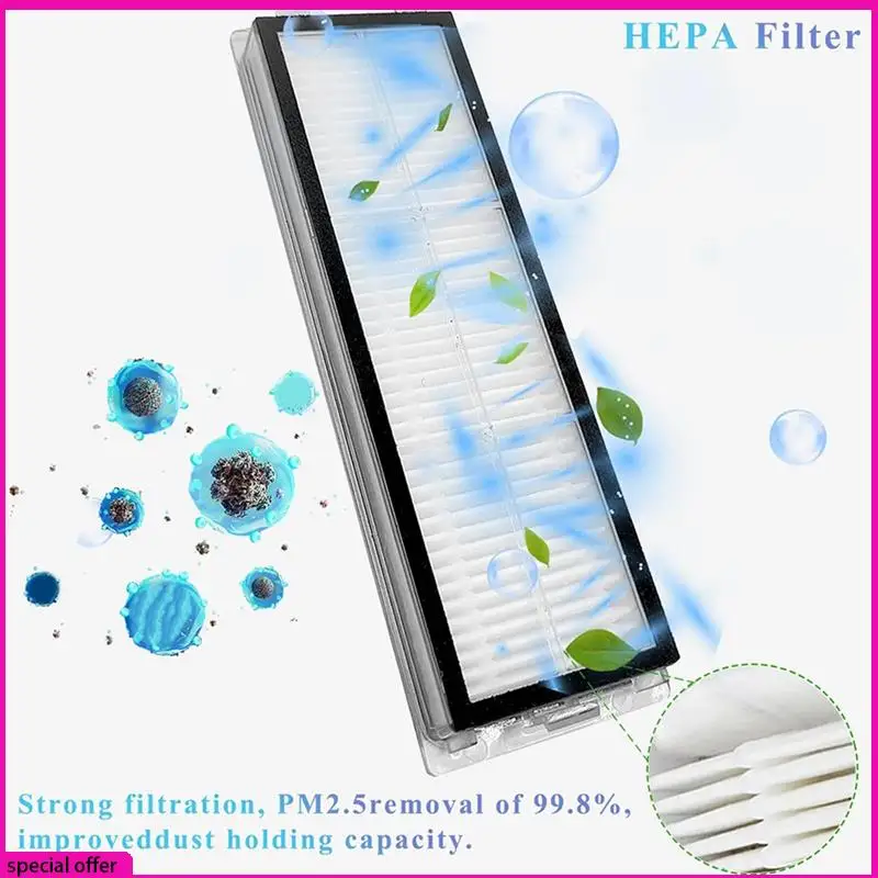 

A65Z For Xiaomi X20+/X20plus Robot Vacuum Cleaner Accessories Roller Side Brush Filter Mop Cloth Dust Bags Replacements Parts