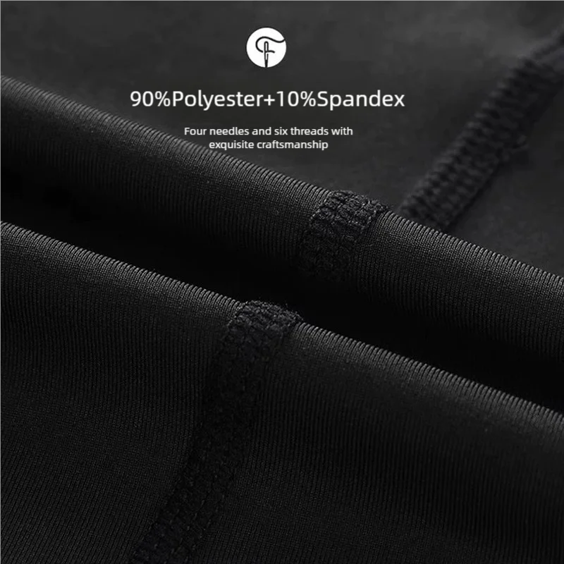 2pcs Men Compression Sportswear Suit Elastic Training Sports Yoga Sets Workout Jogging Fitness Clothing Tracksuit Pants