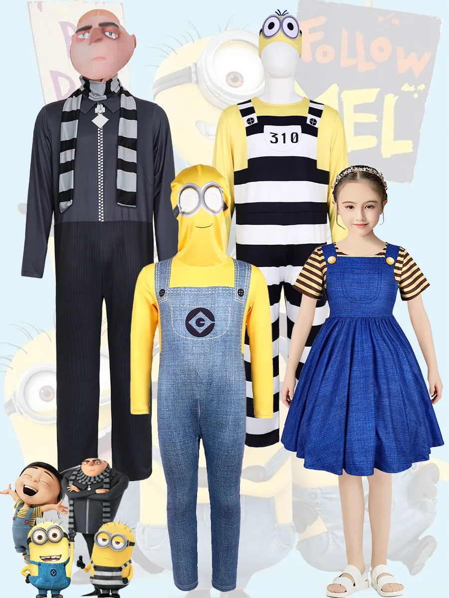 Despicable Daddy película Minions Cosplay disfraz mono puesta en escena disfraz Minions