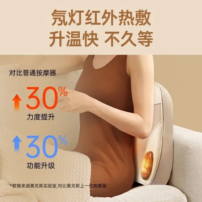 自動マッサージャー、頚椎、腰、背中、肩、首の揉み、全身家庭用多機能電気機器に適しています。