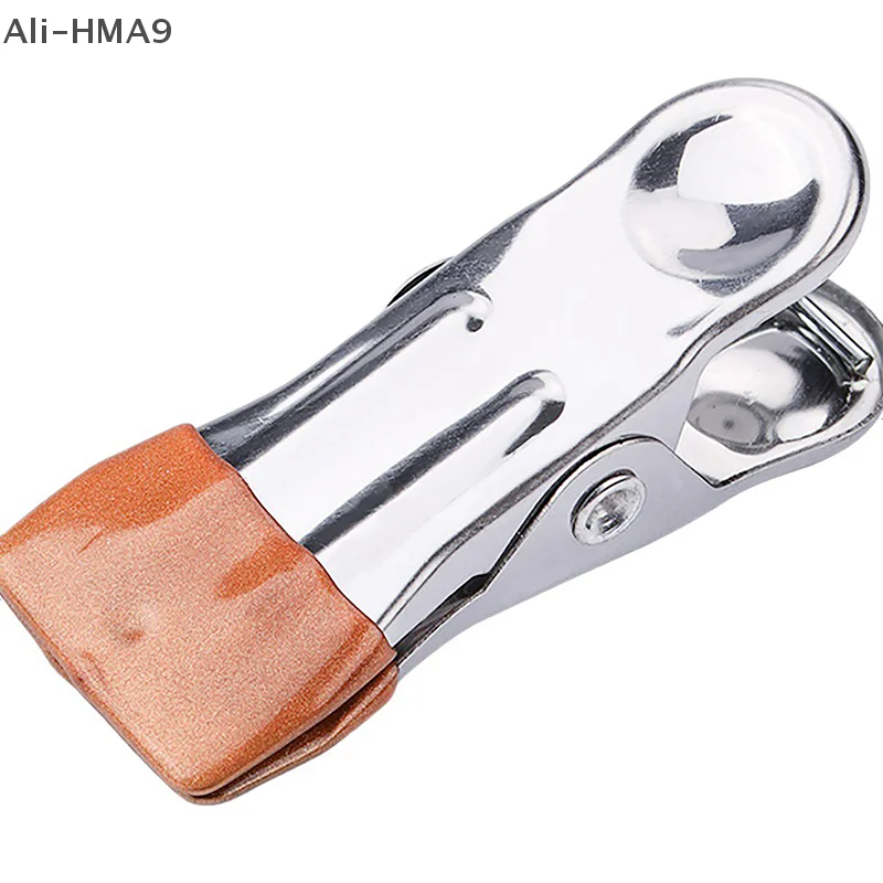 

HMA9-2025 5Pcs/set Leather Metal Clamp for Clothes Socks Assistant Suture Clamp Handwork Fixing Leather Tool