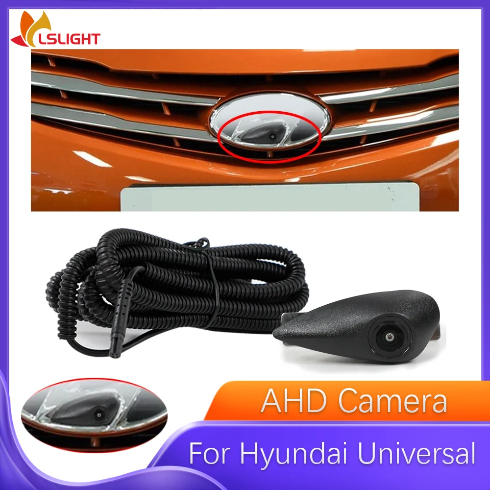 

Универсальная камера переднего вида для Hyundai AHD ночного видения 1080P 150 ° Объектив «рыбий глаз» Водонепроницаемый монитор Аксессуары для автомобильной электроники