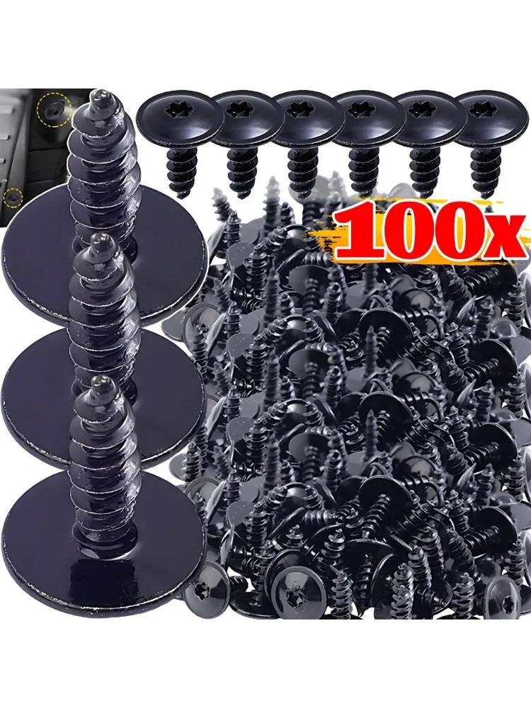 Vis autotaraudeuse en métal N90974701 pour VW Audi Porsche, protection anti-éclaboussures du moteur, garde-boue, doublure de passage de roue, pare-chocs