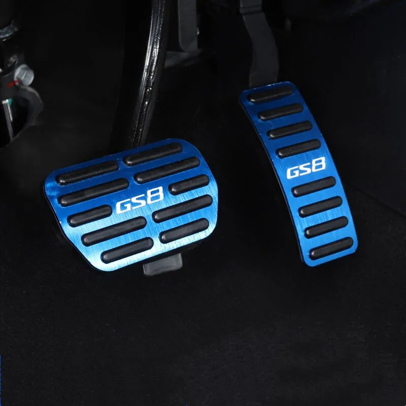 For GAC GS8 2022 2023 2024 2025 Left Foot Rest Pedal Aluminum Alloy Accelerator Brake Non-slip Sleeve Accessories