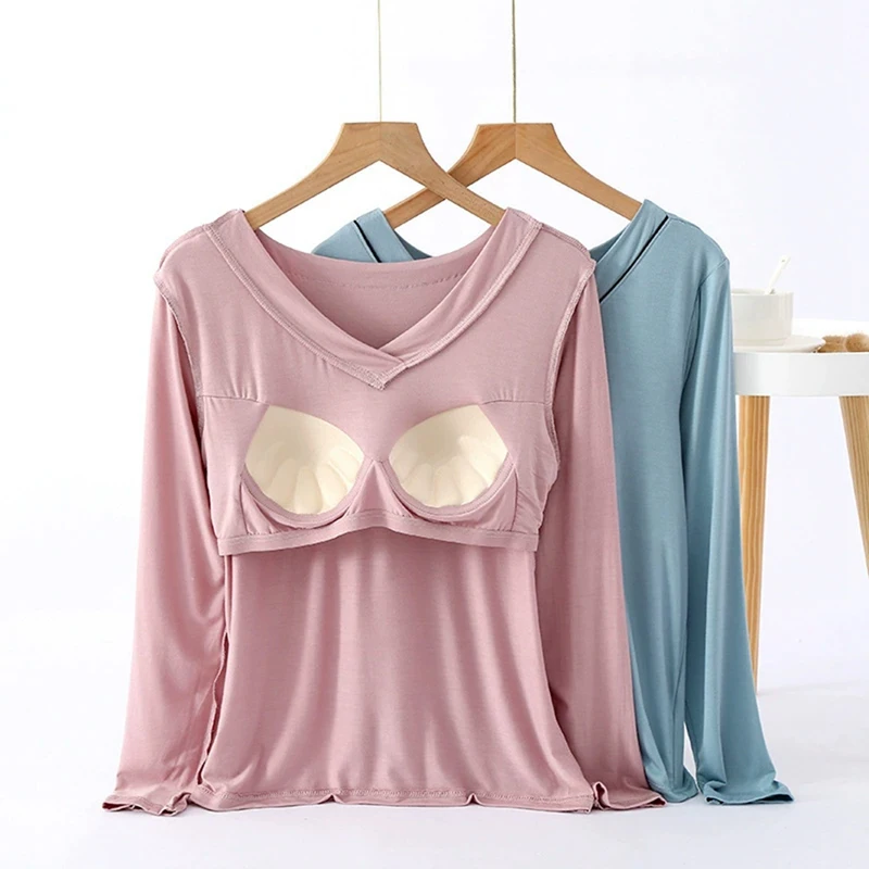 

Women Built-in Padded Bra Home Dress Casual Leisure Chest Pad Home Fitness Clothes Female Sleeveless Dress