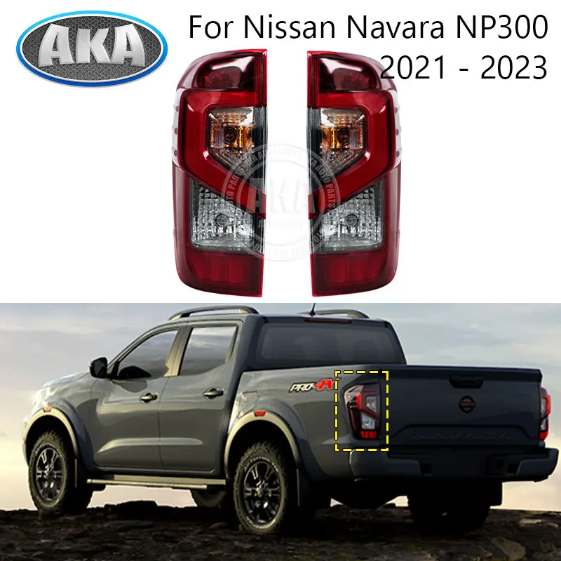 

Для Nissan Navara NP300 2021 2022 2023: Светодиодный задний фонарь, указатель поворота, стоп-сигнал, противотуманная фара, дневной ходовой огонь