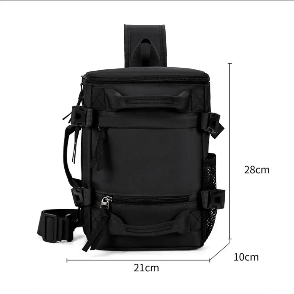 Nuovo zaino alla moda in nylon Borsa a tracolla impermeabile di grande capacità