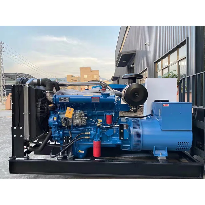 weifang 100 kwh 120kva 125kv diese l generator 100kva open type    with automatic transfer switch