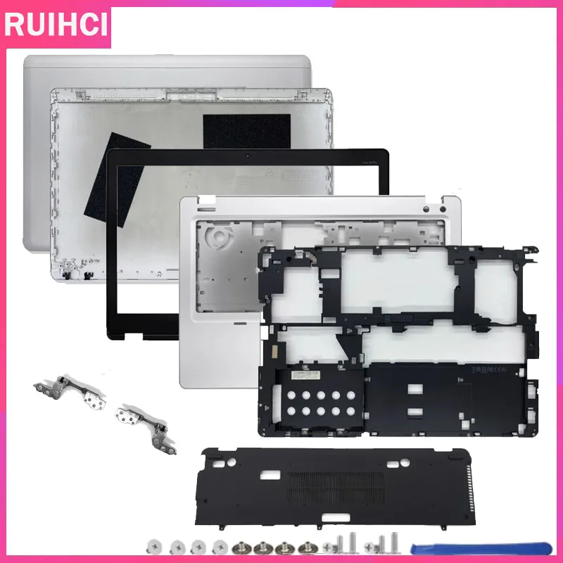 

New Laptop LCD Back Cover Front Bezel Palmrest Upper Bottom Case Hinges HDD Battery Case For EliteBook Folio 9480M 9470M