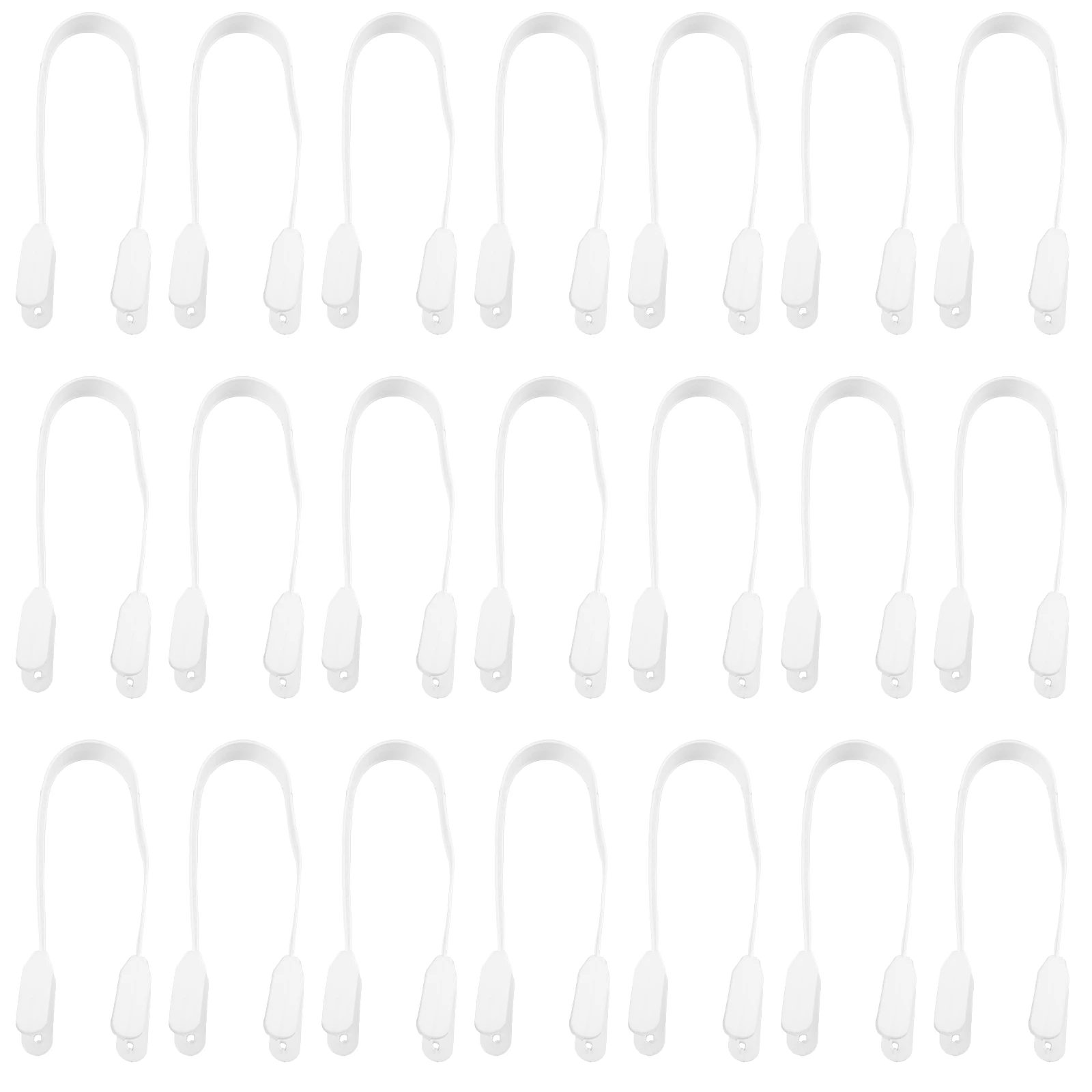 

100 pcs Tote Bag Handles Handbag Carrying Replacement Accessories Cardboard Bags Plastic Fork Ear Long Lasting Easy