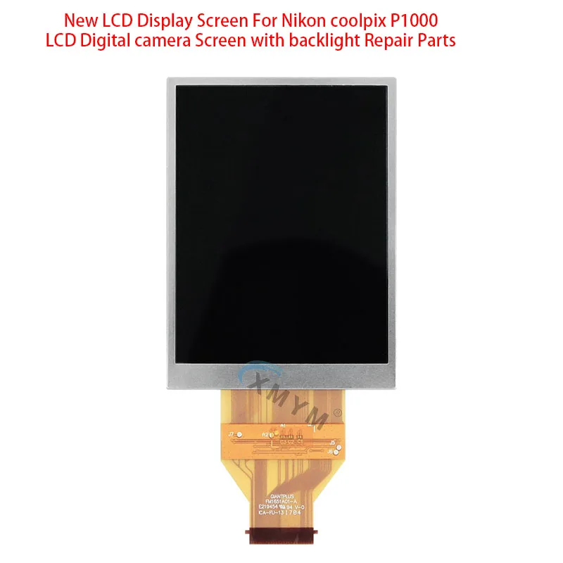 Pantalla LCD para cámara Digital Nikon coolpix P1000, nueva pantalla LCD con retroiluminación, piezas de reparación