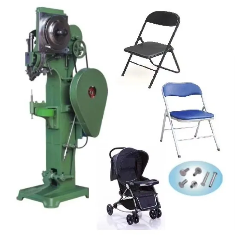 28 Years Factory Price Automatic Tubular Riveting Machine for Baby Prams and Folding Chairs Pipe Riveting Equipment