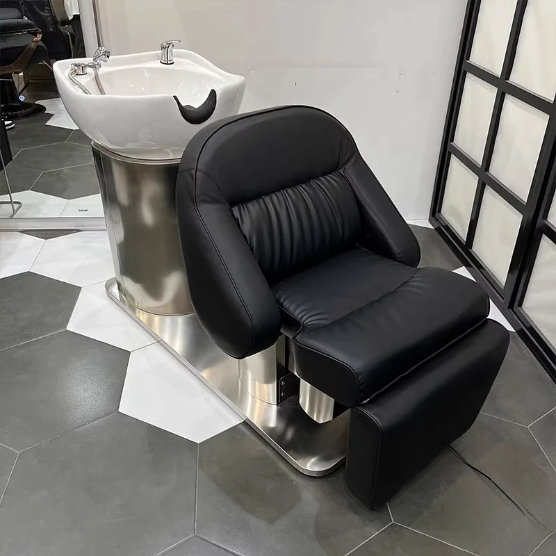 New Shampoo Bed Fully Automatic Intelligent Voice Control Thai Barber Shop Flush Bed