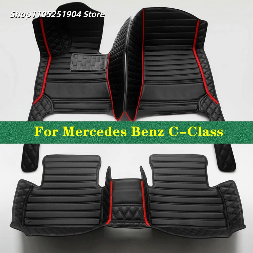 

Автомобильные ковры, автомобильные коврики для Mercedes Benz C-Class 2013 2012 2011 2010 2009 2008, автомобильный коврик, аксессуары для интерьера