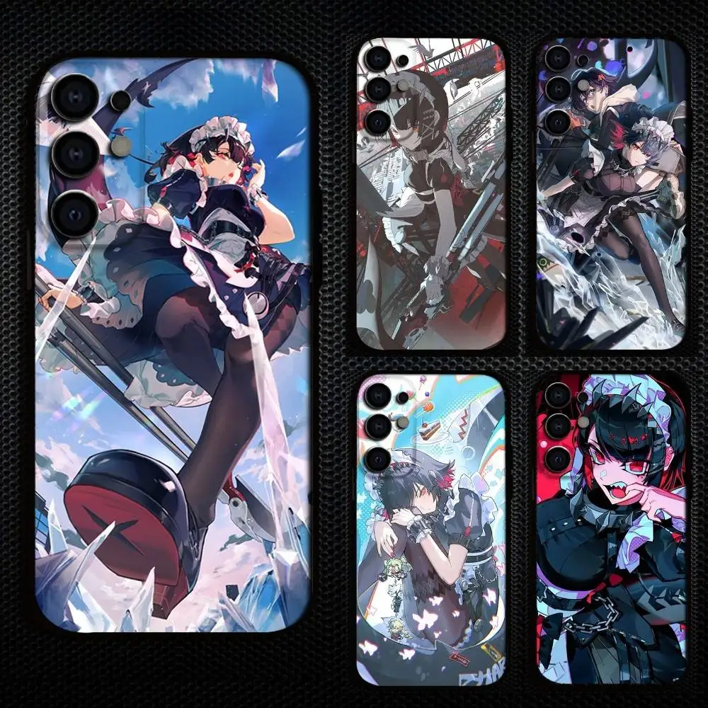 

Z-Zenless Zone Zero Ellen Joe Phone Case For Samsung S25,S24,S21,S22,S23,S30,Ultra,S20,Plus,Fe,Lite,Note,10,9,5G Black Cover