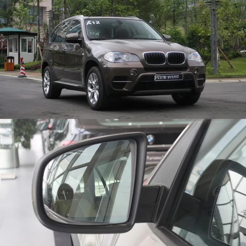 

Applicable To BMW X5 X6 E70E71E72 Lens Reversing Mirror Mirror Glass Heating 2 Plugs 4 Wires