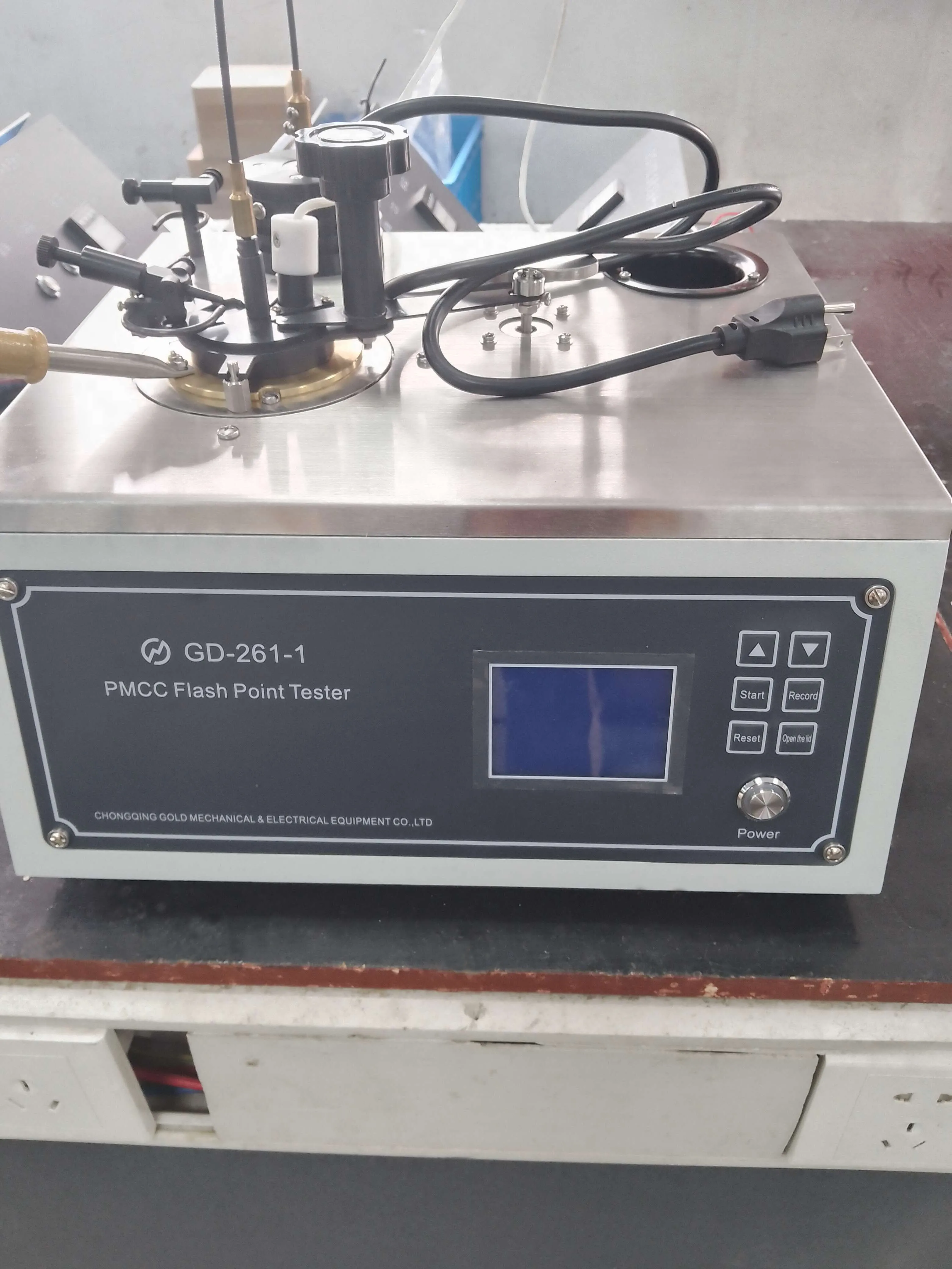 Lubricant oil Testing Equipment Pensky Martens Flash Point Tester