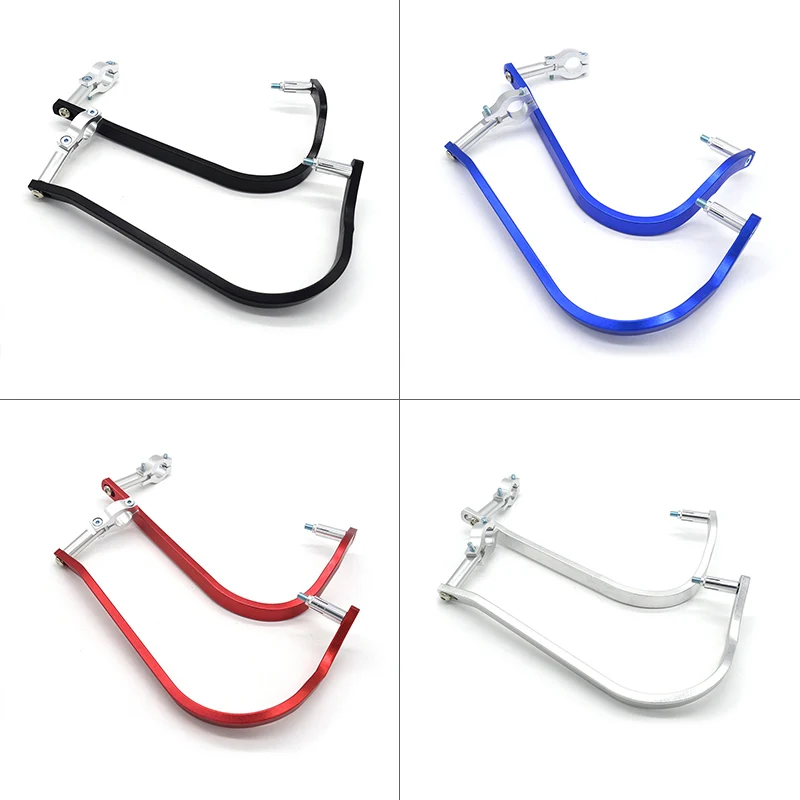 22mm Universal Motorcycle Hand Guards Aluminum Handle Bar Protector Dirtbike Handguards Handlebar Brake Lever Guard Protection