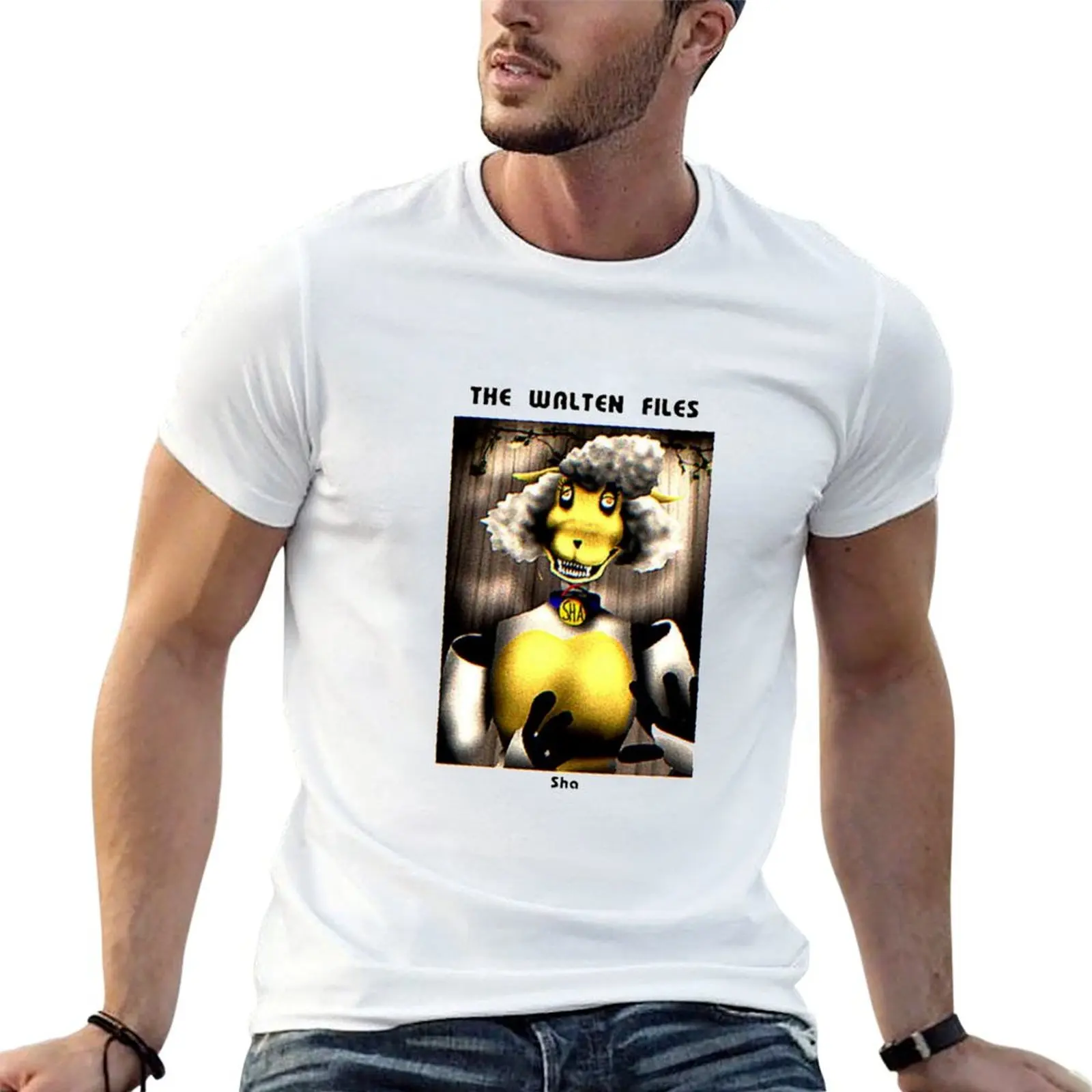 Camiseta The Walten Files, camisetas gráficas para hombre, camiseta de algodón, camiseta con estampado personalizado