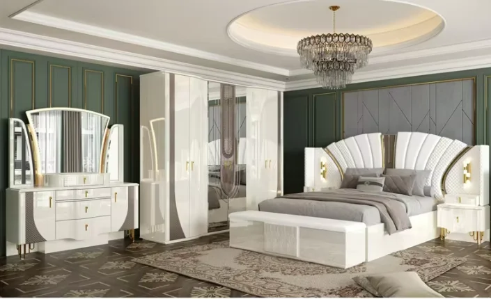 

# Hot Sales High-end Bed Set Full Home Bedroom Furniture Bedroom Set