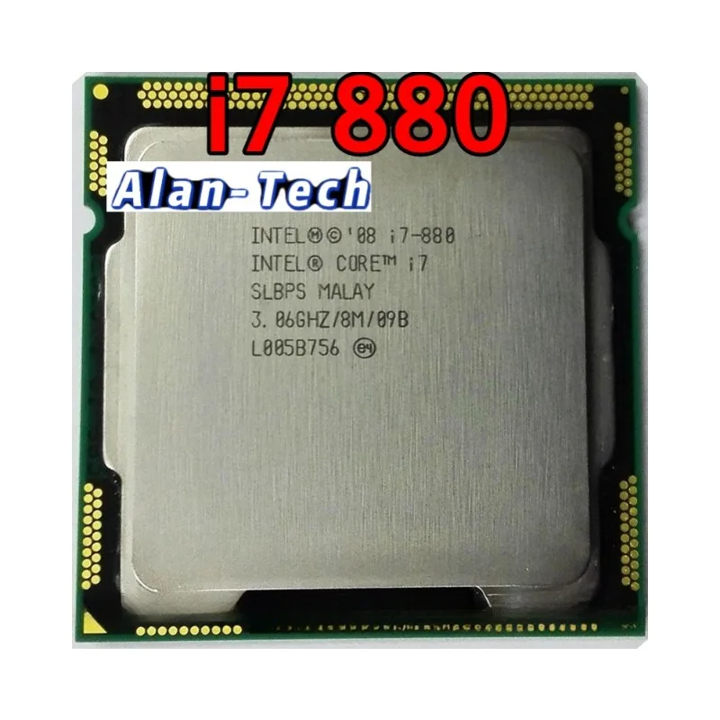 

Original In el Core i7 880 Quad Core 3.06GHz LGA1156 8M Cache 95W i7-880 Desktop CPU