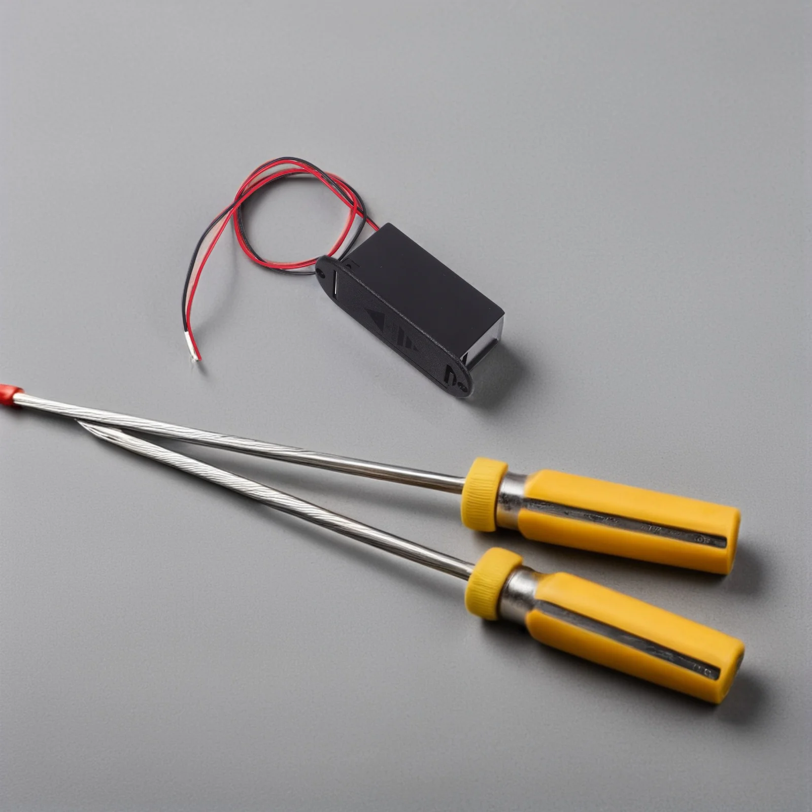 حافظة حامل باس 9 فولت، كابل مادة بلاستيكية احترافي أسود متضمن لاقط الجيتار النشط، عمر خدمة طويل #6