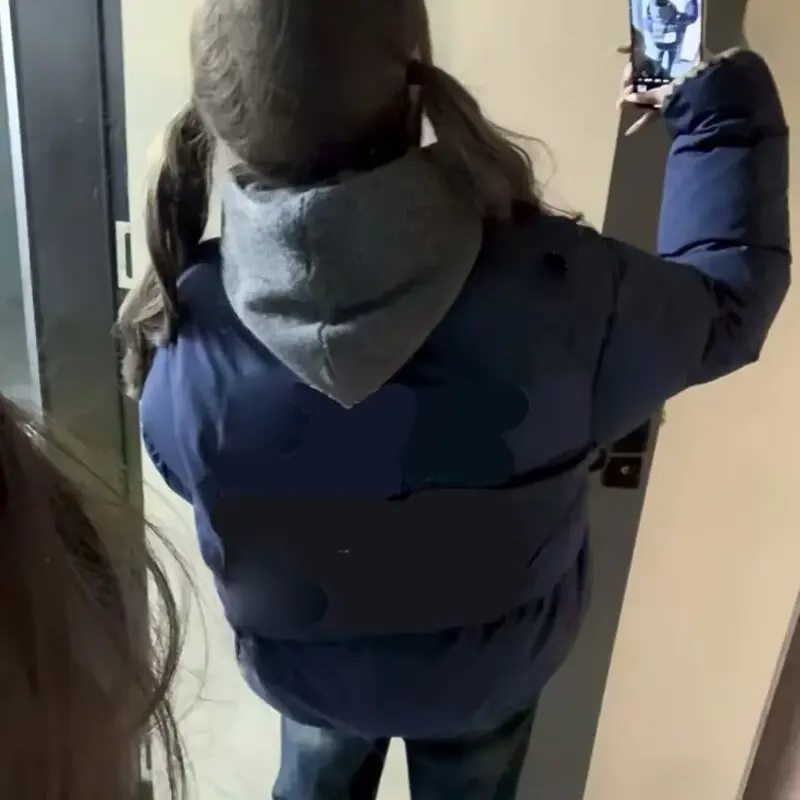 

Парка женская, цвет «глубокий черный», стройнящая, элегантная, изысканный оттенок, универсальный, легко сочетается, стильный образ