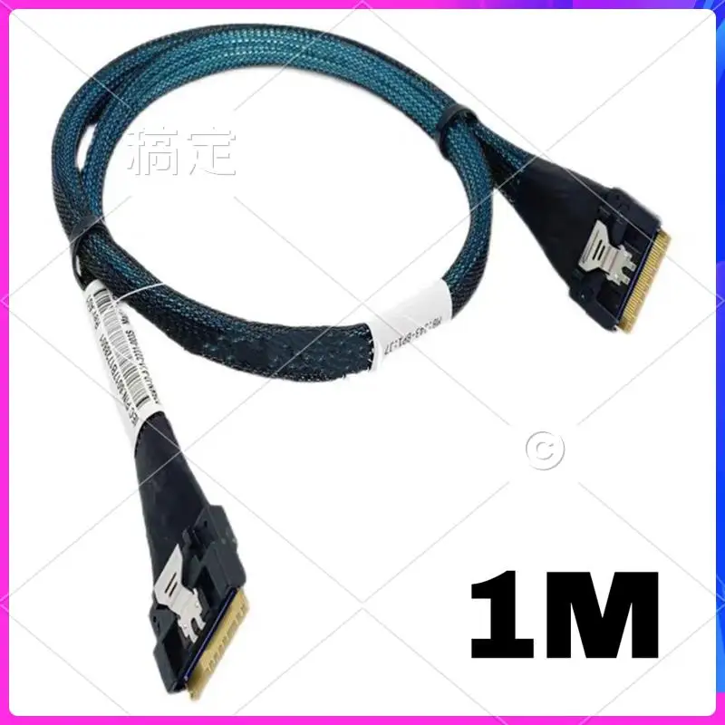 

ABT-высокоскоростной Pcie 4.0 Slimsas SFF8654 8I до 8I серии 9500 Доступный кабель Nvme Внешний адаптер видеокарты 1 м