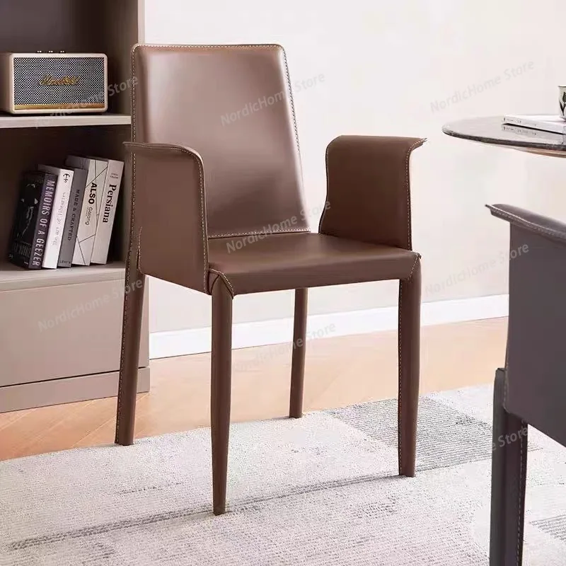 

Leisure Vanity Dining Chairs Modern Reception Villa Beverage Shop Dining Chairs Indoors Hotel Party Home Furniture Cadeiras Lscy