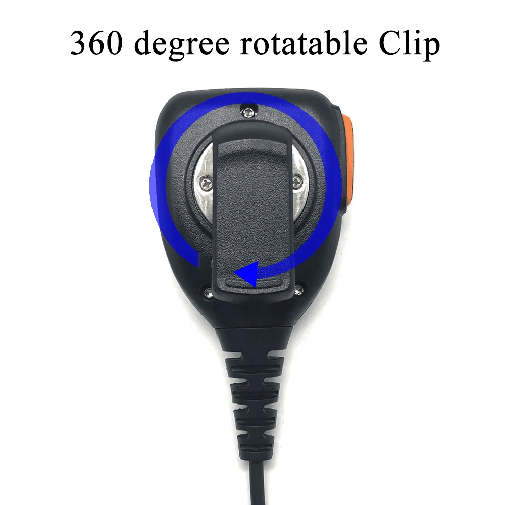 Anysec- altavoz de hombro Baofeng impermeable PTT, K-SM10 de micrófono para TYT Baofeng, intercomunicador, UV-K5, UV-82 Pro, radio de 2 vías