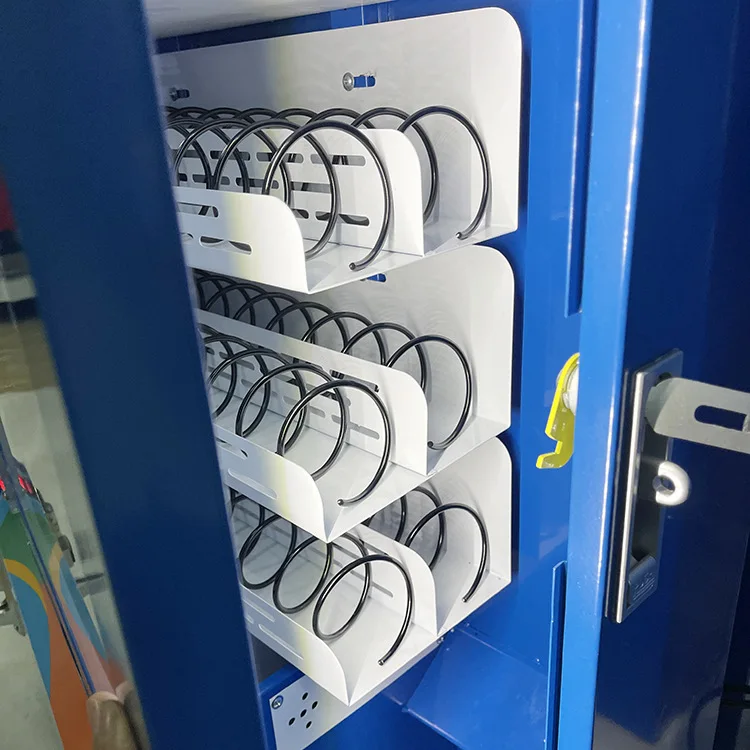 

Wall mounted small vending machine