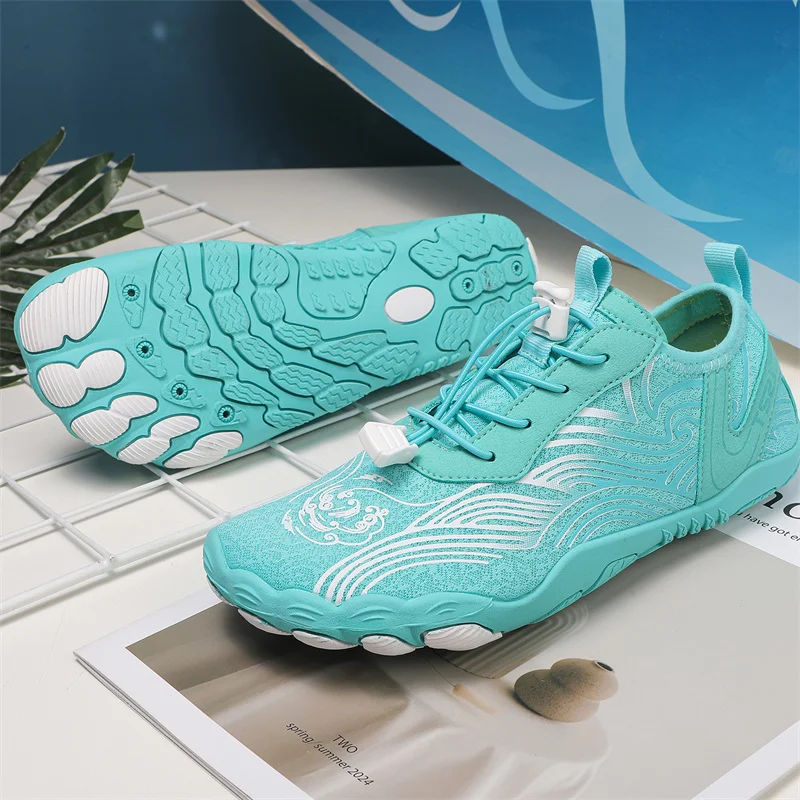 

2025 New Quick Drying Swimming Shoes Summer Indoor Fitness Training Yoga Shoes Comfort Ultra Light Anti Slip Outdoor Water Shoes