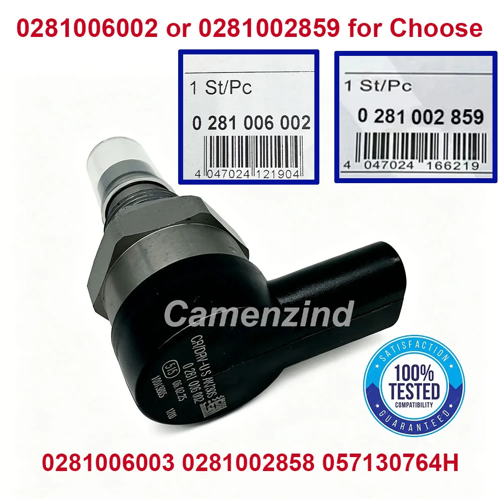 

0281006002 0281002859 057130764H 0281002858 Fuel Pressure Regulator 059130090AH 03L130089P For VW Audi Seat Skoda A3 A4 A5 A6 Q5