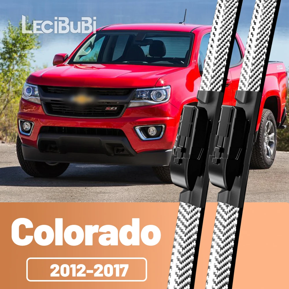 2 stücke Frontscheibe Scheibenwischerblätter Carbon Faser Scheibenwischer Für Holden Colorado RG 2012-2017 2013 2014 2015 2016