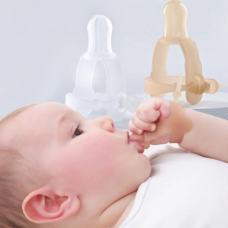 1Pc New Arrival 1PC Nontoxic Silicone Baby Kids Children Finger Guard Stop Thumb Sucking Wrist Band Dropshipping