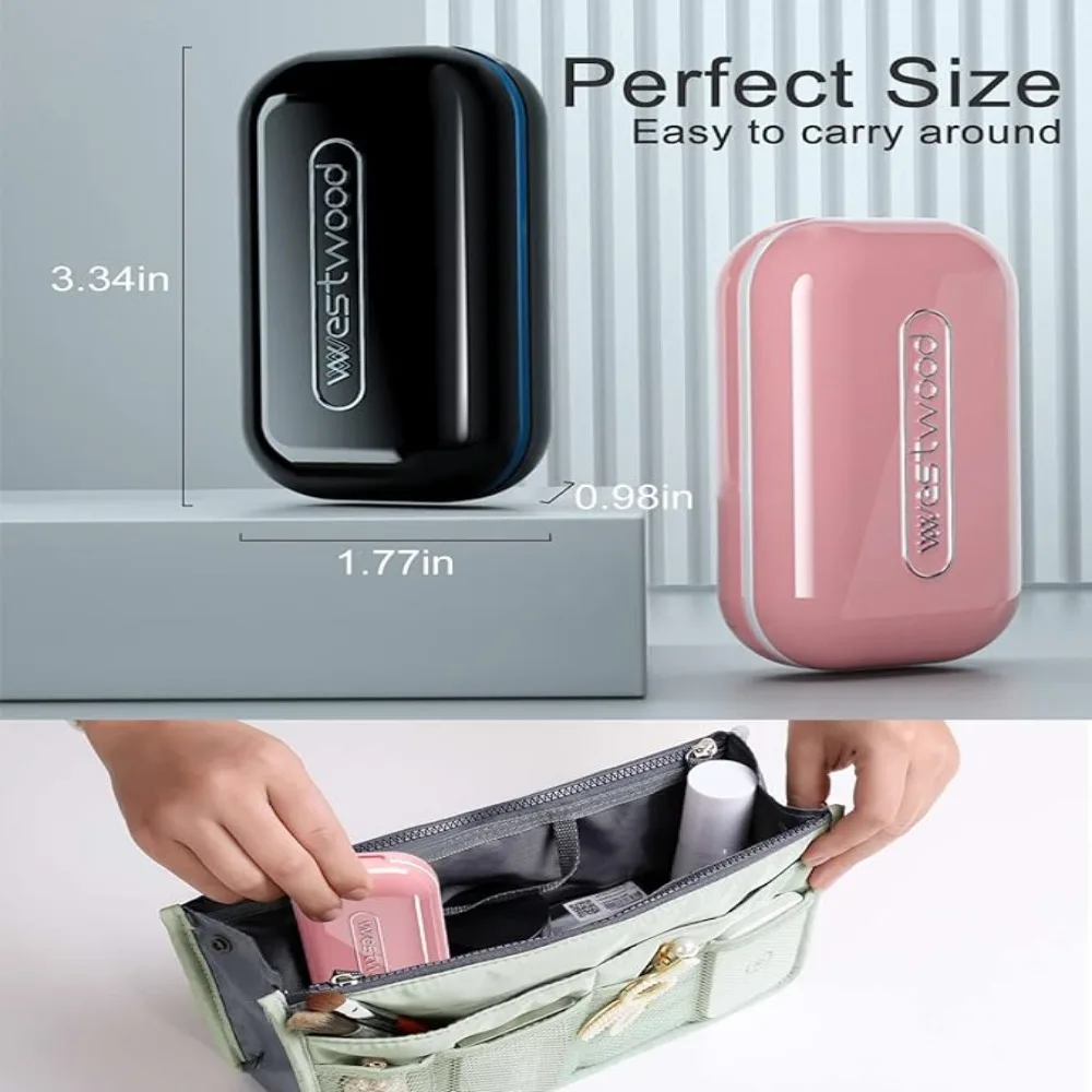 Portable Pill Cutter 2 In 1 Small Tablet Divider Organizer With Invisible Storage Box Dustproof Pill Splitter