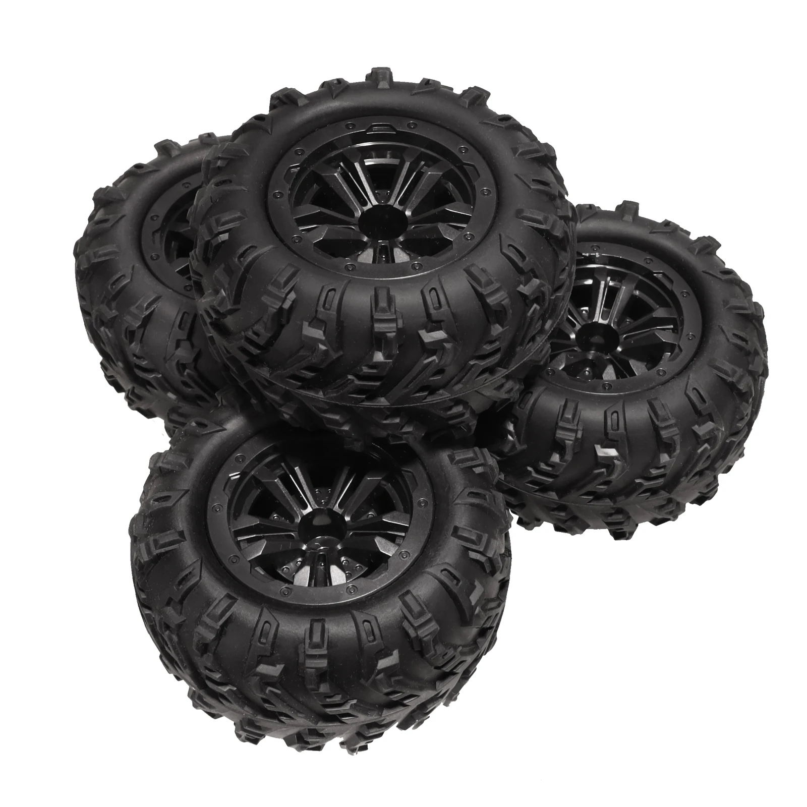 4PCS Original 85mm SCY Off-Road Snow Desert Tires For 16101Pro 16102 16103 16104 16106 SG116 MAX Q130,Fit Wltoys MJX RC