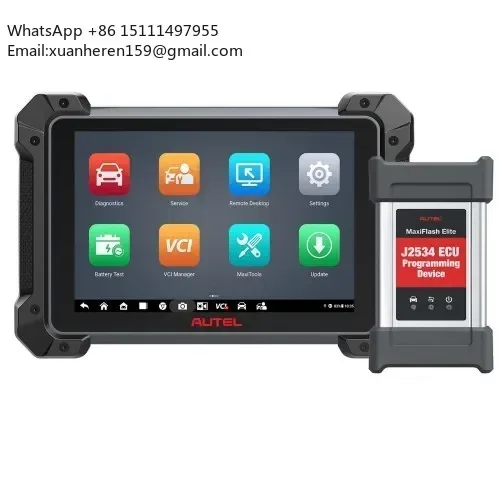 2025 Autel MaxiCOM MK908 PRO II Diagnostic Tool Global Version Supports ECU Programming Active Test 38+ Hot Services