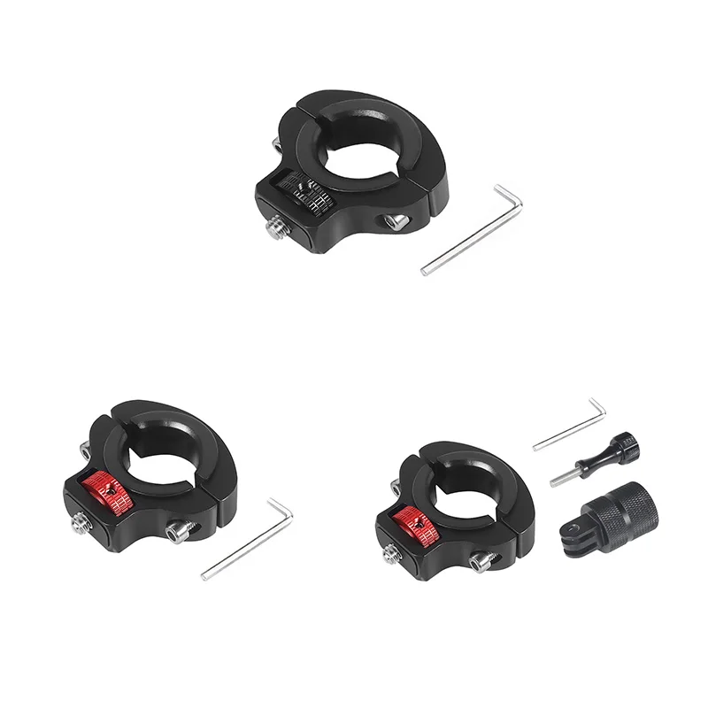 Quality Adjustable Anti-Reverse 1/4 Screw Clamp Side Reinforcement Diameter Riding Photography Bicycle Fixing Bracket