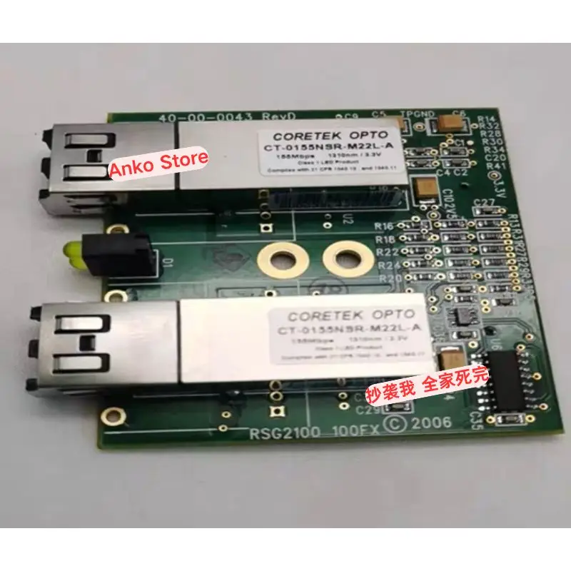 Brand-new  RSG2100 100FX CT-0155NSR-M22L-A 40-00-0043 FX11 12-11-0046 Fiber Optic Module