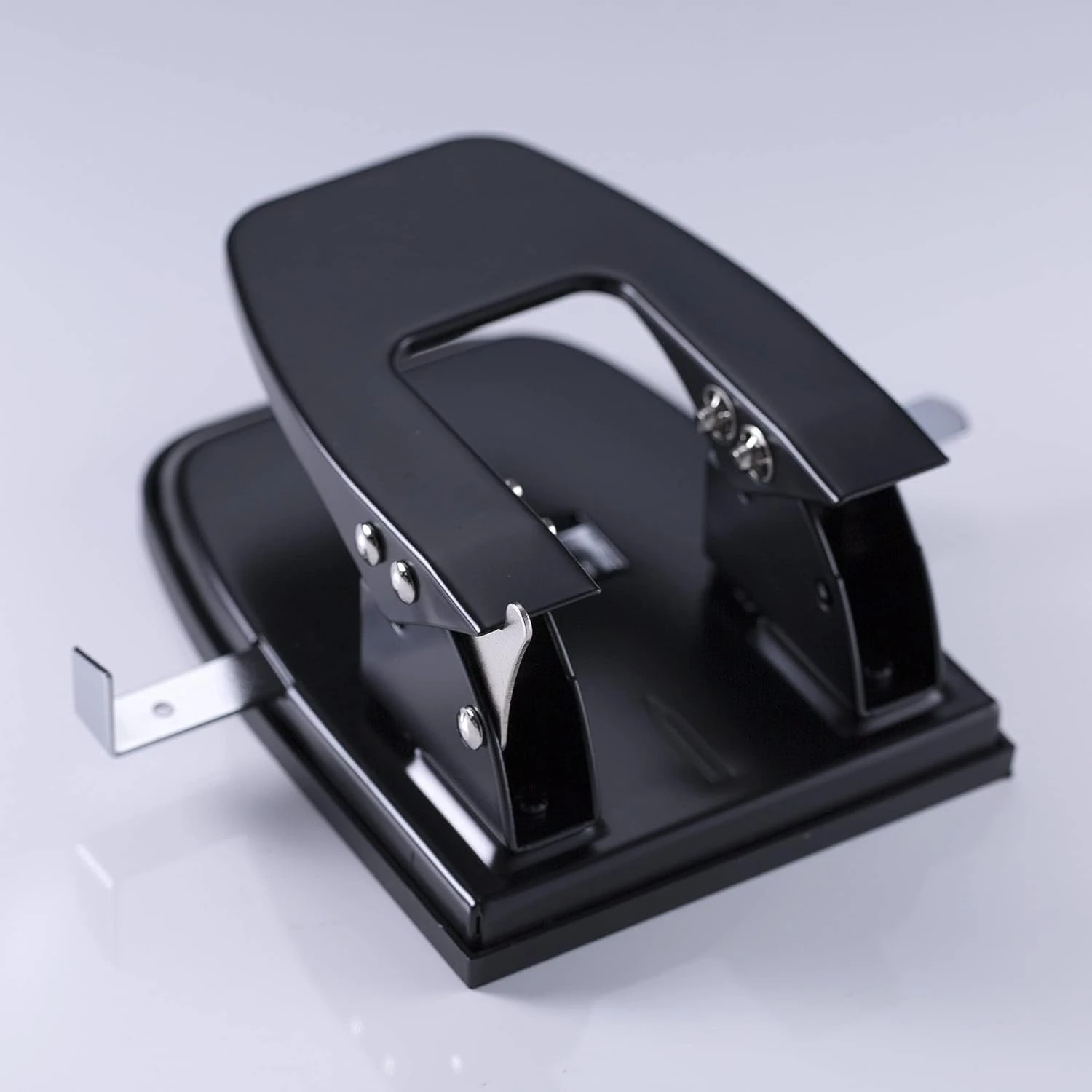 Convenient and Efficient Portable 2-Hole Punch Perfect for Busy Professionals, Enhancing Effective Paperwork Management and Maxi