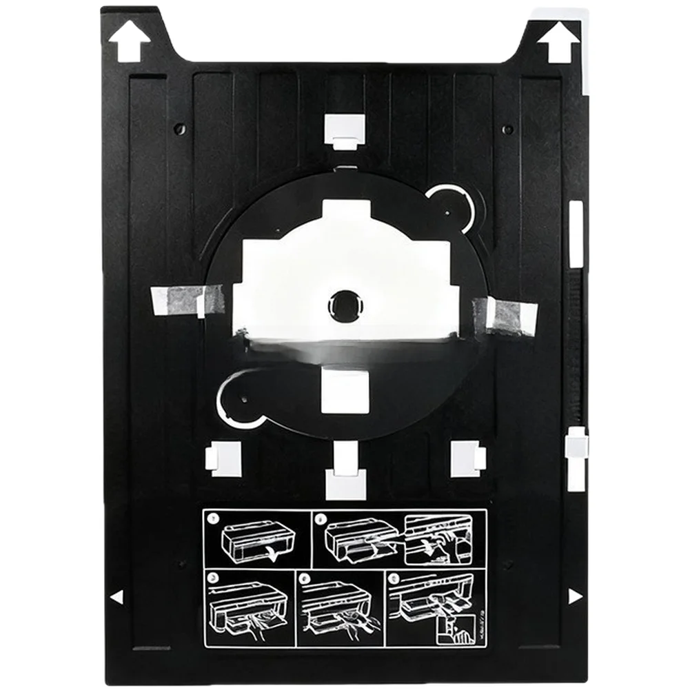 

CD DVD Printing Tray Compatible with For R1900 R2400 R2000 R2880 R3000 G800 1400 1410 Printers Easy Installation
