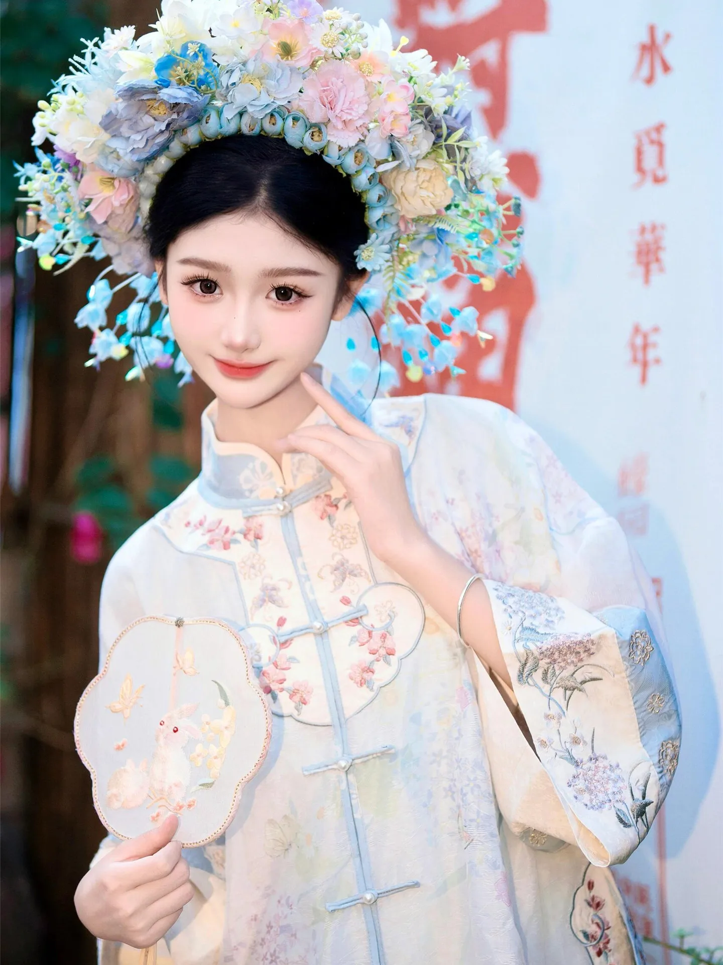 

New Arrival Women's Hanfu Costume Embroidery Travel Photoaphy Ethnic Sle Spring Collection Polyester Fabric Traditional C...