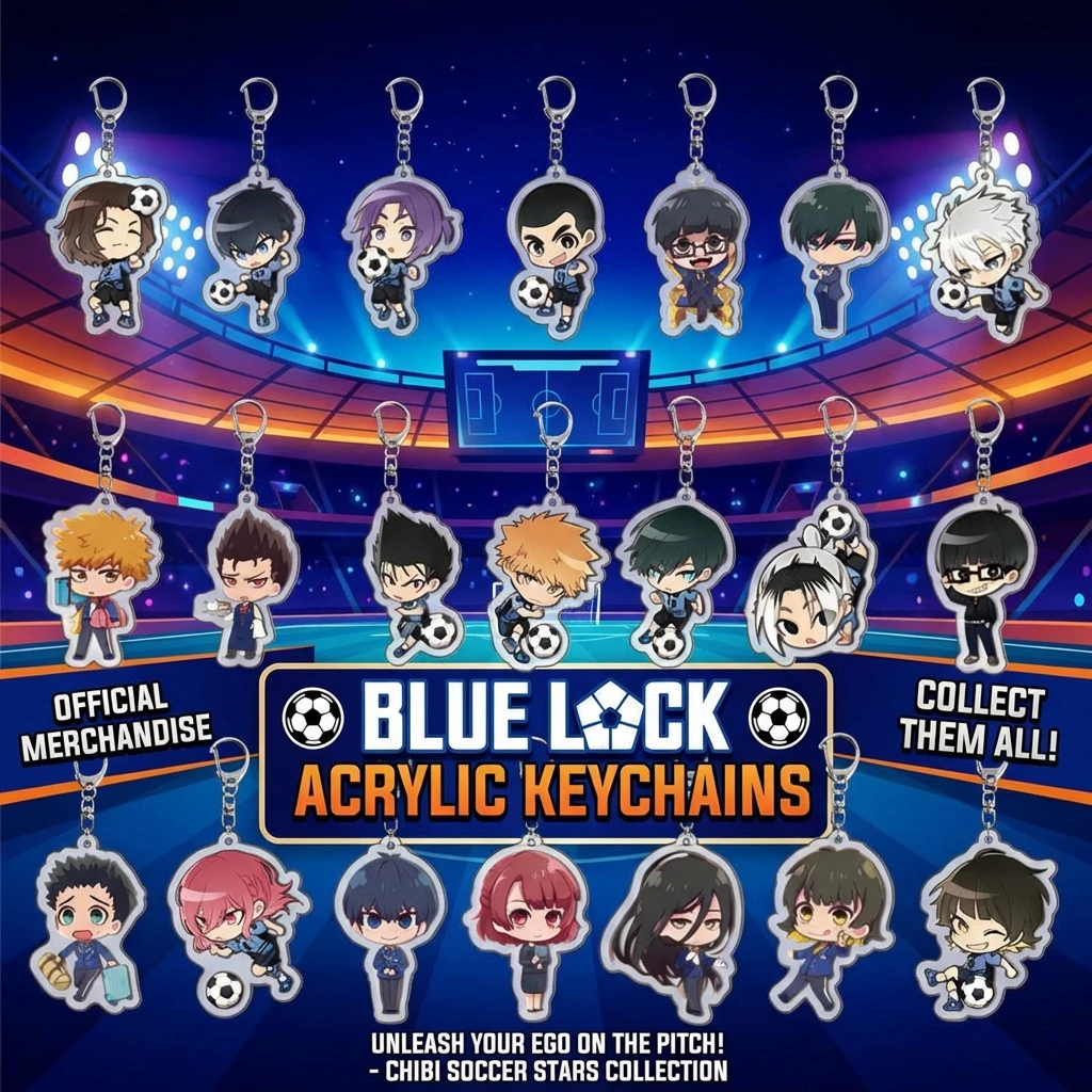 Blue Lock Keychain …