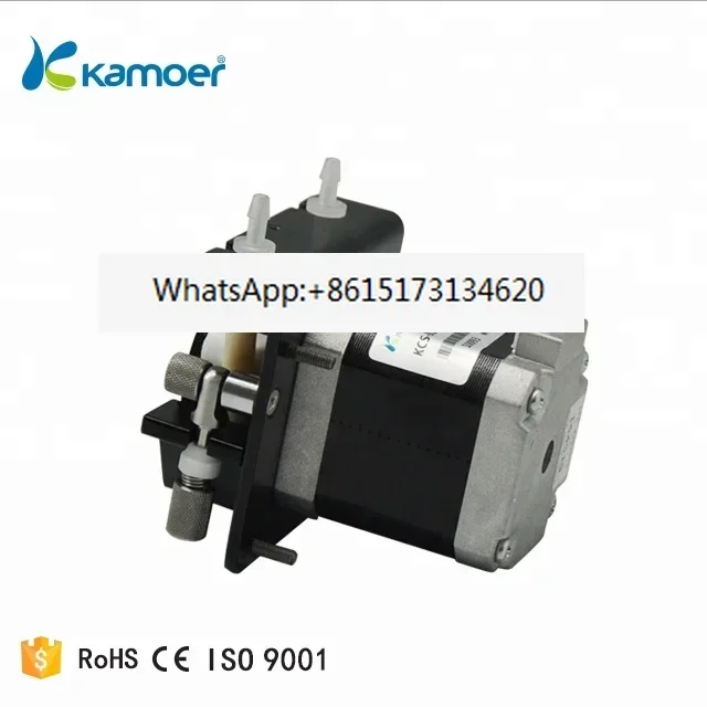Kamoer KCS 12 В Шаговый двигатель для дозирования меда и жидкости Головка перистальтического шлангового насоса