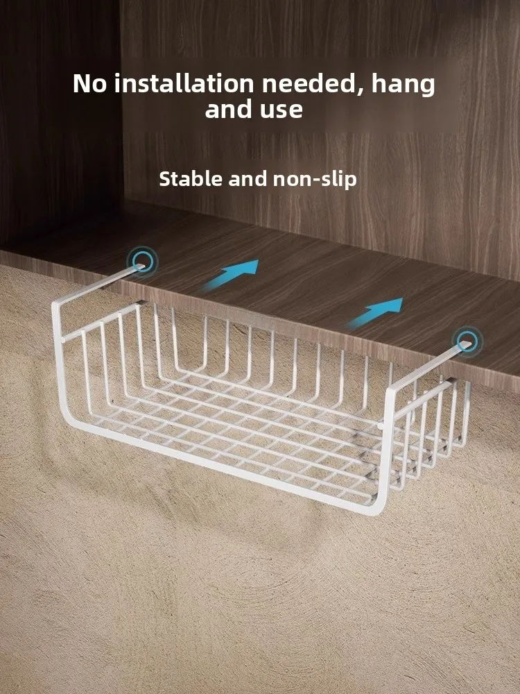 

Modern mat Kitchen Wall Storage Ra Hanging Layered Partition Cabinet Internal Hanging elf Dormi Desk under Sto...