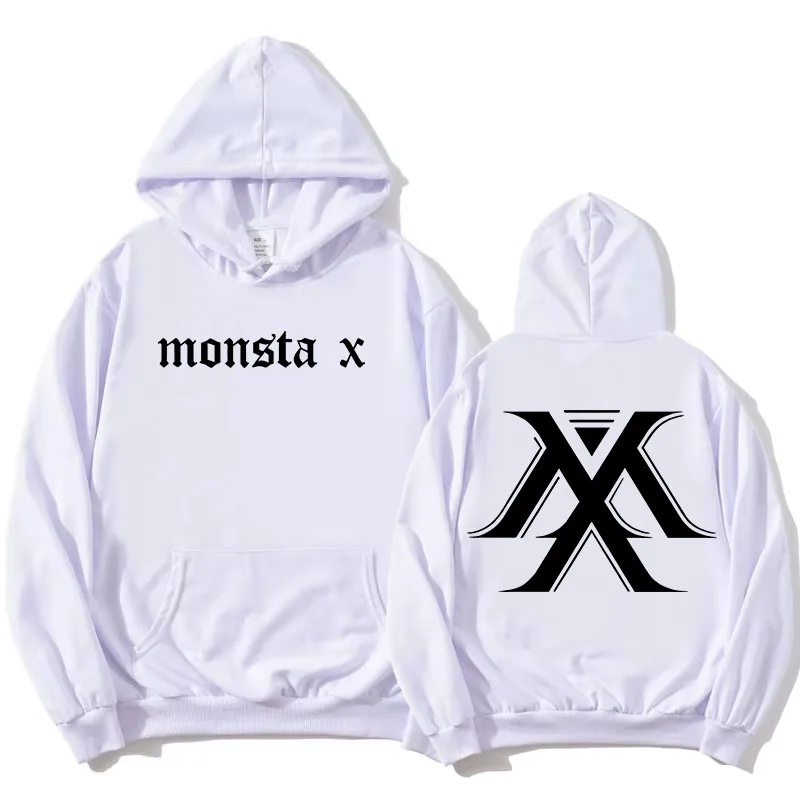 MONSTAX Koreaanse Jongens Band Fashion Hoodies 2025 EP De X Grafische Afdrukken Sweatshirts Lange Mouw Herfst Vrouwelijke Truien Unisex