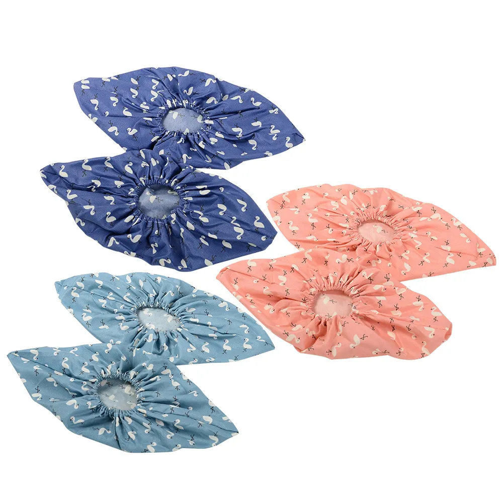 3 Pairs Non-Slip Shoe Covers – Breathable, Washable & Reusable Dust-Proof Floor Cleaning Protectors